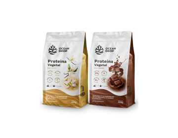 PROTEÍNA VEGETAL  - proteina vegetal de ervilha e amêndoa