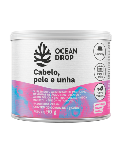 GUMMY CABELO, PELE e UNHA