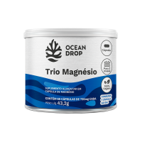 TRIO MAGNÉSIO - Dimagnésio Malato, Bisglicinato de Magnésio e Óxido de Magnésio