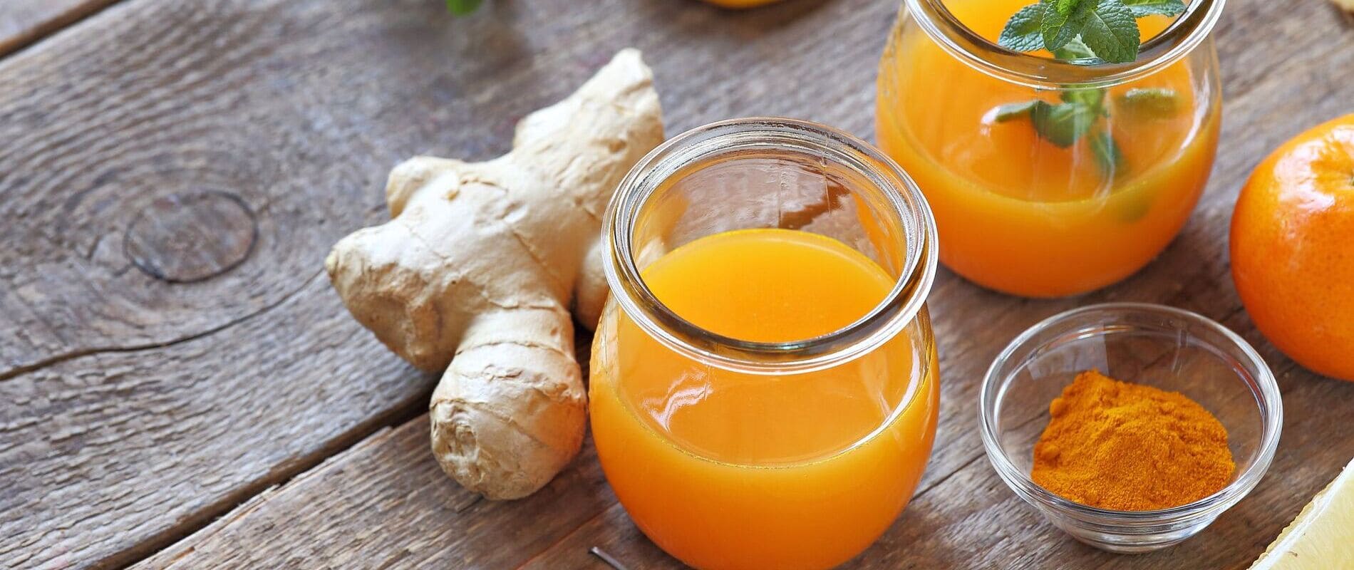 receita de shot matinal para a imunidade