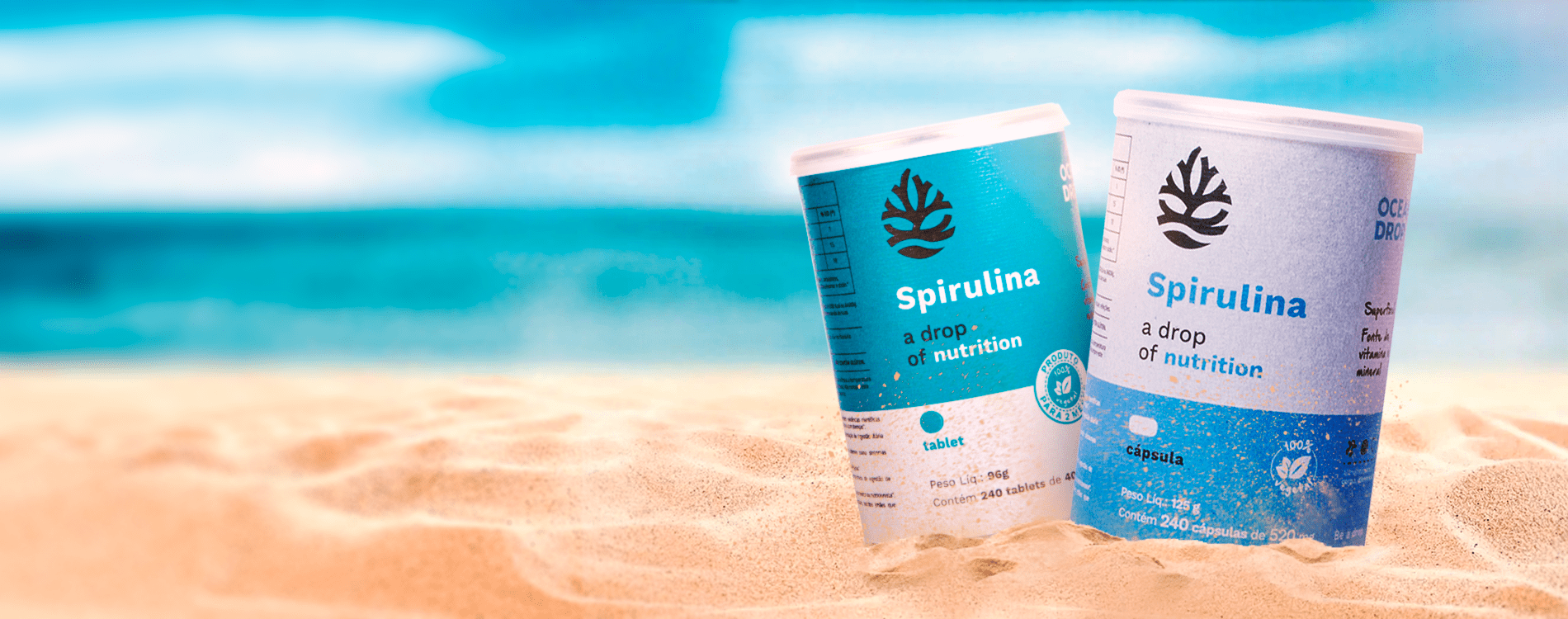 Spirulina Ocean Drop é boa